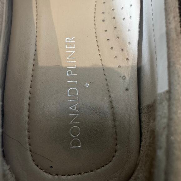 Donald Pliner Women’s Lula Loafer Metallic Bronze Gold Slip On Shoe Size 8.5 - Picture 5 of 10